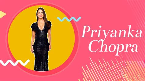 priyanka chopra wows fans in her black elegance youtube