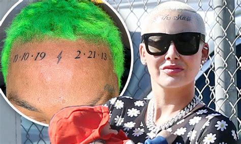 Fans react to amber rose's new face tattoo. Amber Rose's BF, Alexander 'AE' Edwards Also Tattoos Their ...