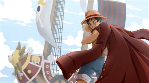Monkey D Luffy Thousand Sunny Hd One Piece Wallpapers Hd Wallpapers