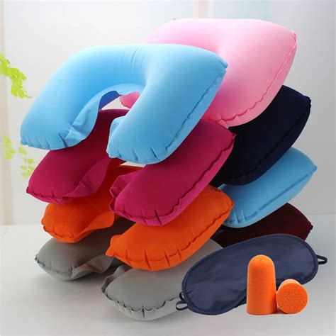 Travel Sambo Inflatable Air Pillow Inflatable Neck Protecting Travel Pillow U Shaped Pillow