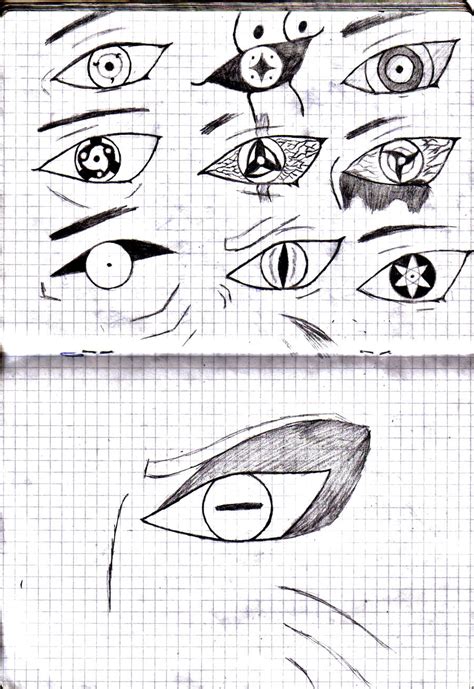 More Naruto Eyes By Darkchildofhell On Deviantart
