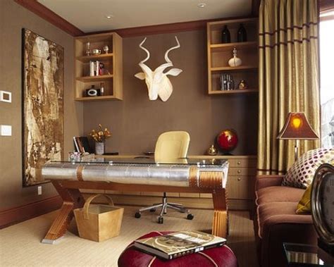 When the audience knows something the characters don't, tension is created. Designing a Masculine Home Office