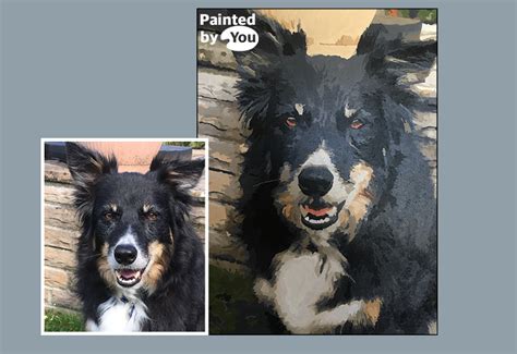 Paint Your Pets Portrait Amazing Paint By Numbers Kits From Photo