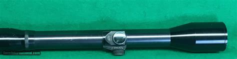 Unertl 6x Condor Rifle Scope With Covers
