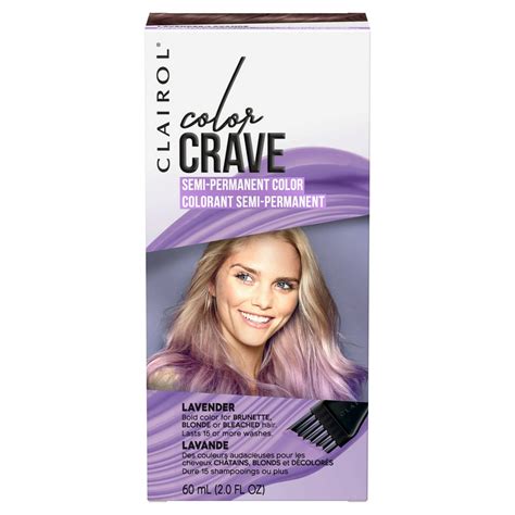 Clairol Color Crave Semi Permanent Hair Color Lavender