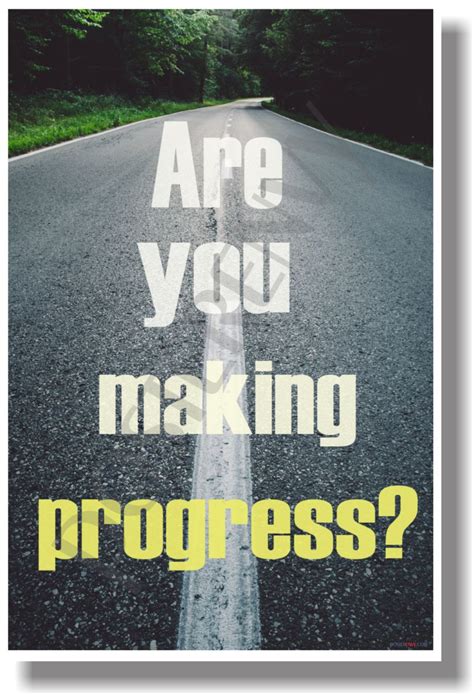 Are You Making Progress New Classroom Motivational Poster Cm1067