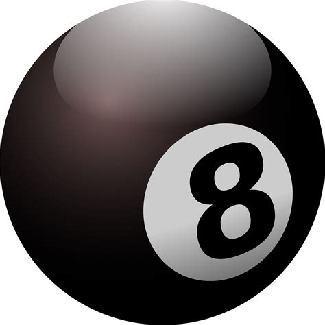 Billar Bola Negra · Gráficos Vectoriales Gratis En Pixabay