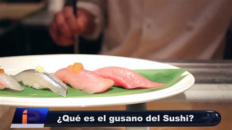 ¿quÉ Es El Gusano Del Sushi Youtube