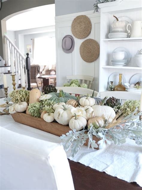 10 Festive Fall Kitchen Decorating Ideas Fall Table Centerpieces