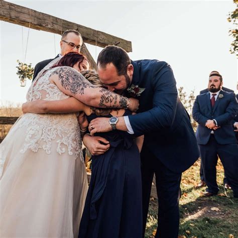 Groom Reads Tearful Vows To Stepdaughter As He Marries Her Mom Good