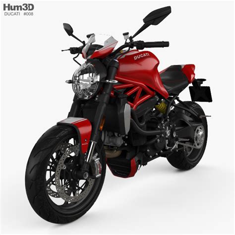 Here is the new 2021 ducati monster in the most compact, essential and lightest monster 1200. Ducati Monster 1200 R 2016 3D model - Vehicles on Hum3D