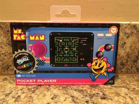 My Arcade Ms Pac Man Pocket Player Portable Handheld Game Skykid Mappy