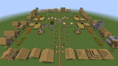 Complete 114 Plains Village Minecraft