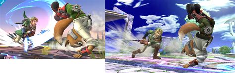 Wii U Super Smash Bros Image Comparison To Wii Super Smash Bros Brawl 14