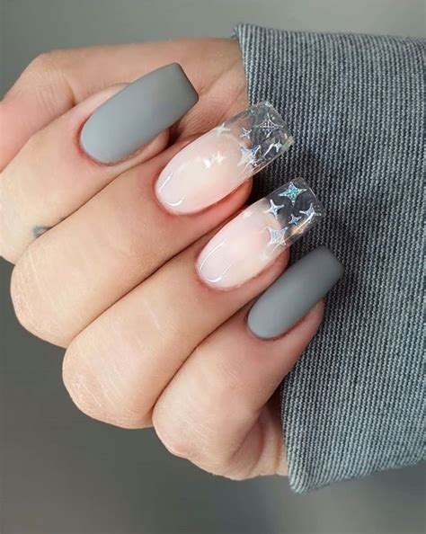 Grey Nails Design Ideas The Glossychic