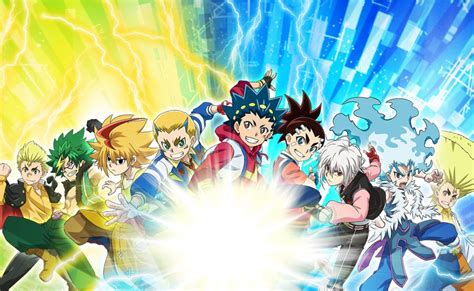 Beyblade Burst Sparking Anime Lines Up Disney Xd Premiere For February