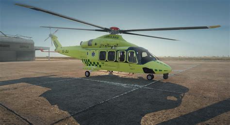 Augustawestland Aw139 Swedish Ambulance Helicopter Gta5