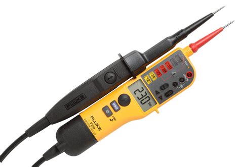 Fluke T130 Voltage And Continuity Tester With Calcard Calibration