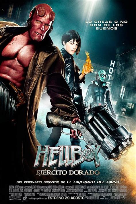 Cartel De La Película Hellboy Ii El Ejército Dorado Foto 5 Por Un