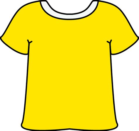 Download High Quality T Shirt Clipart Yellow Transparent Png Images
