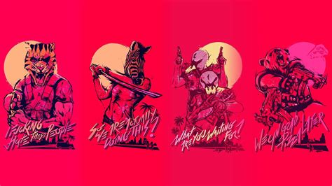 Download Combat And Chaos In Hotline Miami 2 Wrong Number Wallpaper