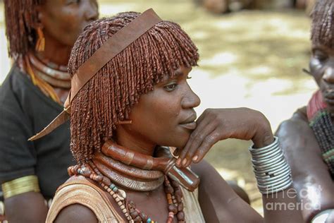 Hamer Tribe Woman Ethiopia Photograph By Gilad Flesch Fine Art America