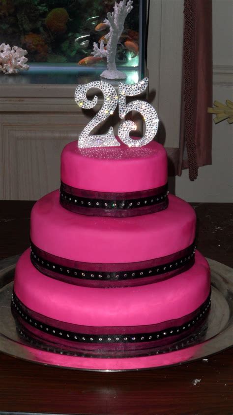 22 Best Ideas 25th Birthday Cake Best Recipes Ideas And Collections