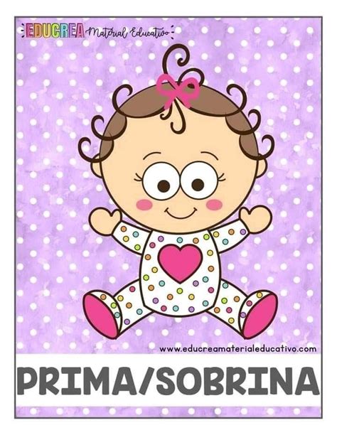 A Baby Girl Sitting On Top Of A Purple Background With The Words Prima