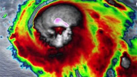 Eerie Image From Hurricane Michael Looks Like A Skull Fox 2