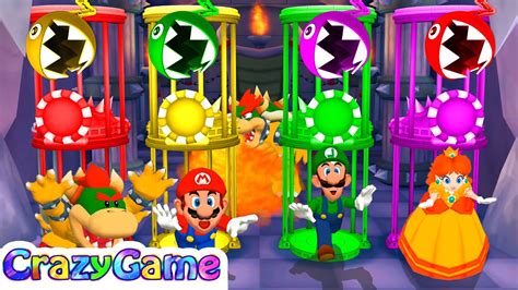 Mario Party Series All Boss Minigames Master Cpu Gameplay Youtube
