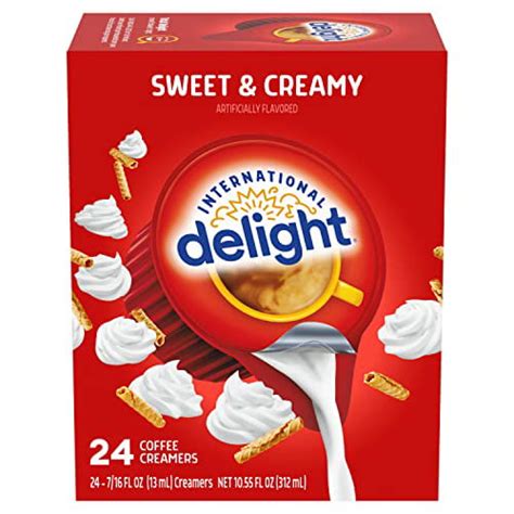 International Delight Coffee Creamer Singles Sweet And Creamy Shelf