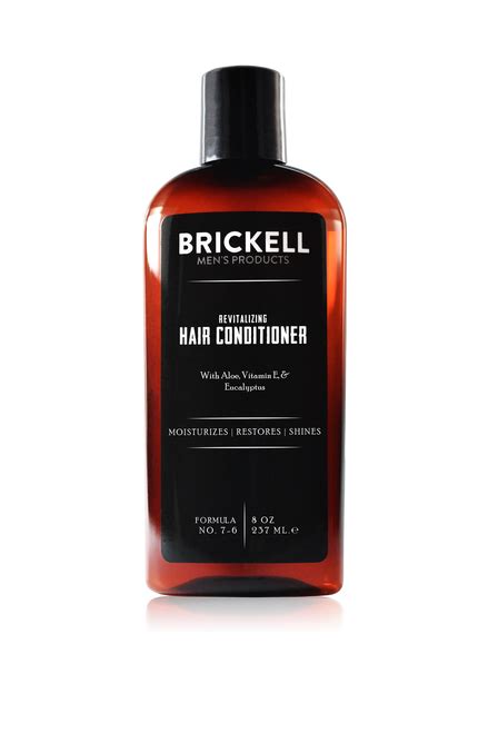 Brickell Mens Products Revitalizing Hair Conditioner 237ml Male Hq