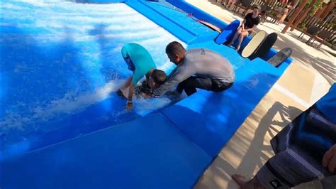 I Learned How To Surf For The First Time On The Flow Rider At Barcelo
