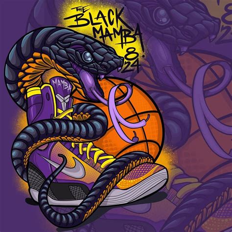 Tony Ciavarro On Instagram “the Black Mamba Done In Procreate Having Fun With These Sneaker