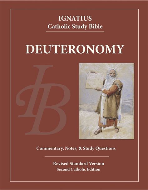 Rsv Ignatius Catholic Study Bible Deuteronomy Reillys Church Supply