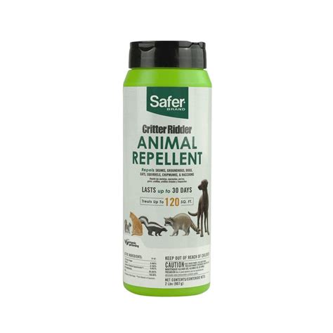 Safer Brand 2 Lb Critter Ridder Animal Repellent Granules 5926 The