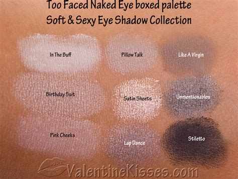 Valentine Kisses Too Faced Naked Eye Boxed Palette Hot Sex Picture