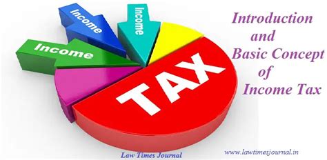 Introduction And Basic Concept Of Income Tax Law Times Journal