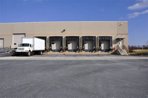 Warehouse Unloading Dock Stock Photo Image Of Load Corporation 8130998