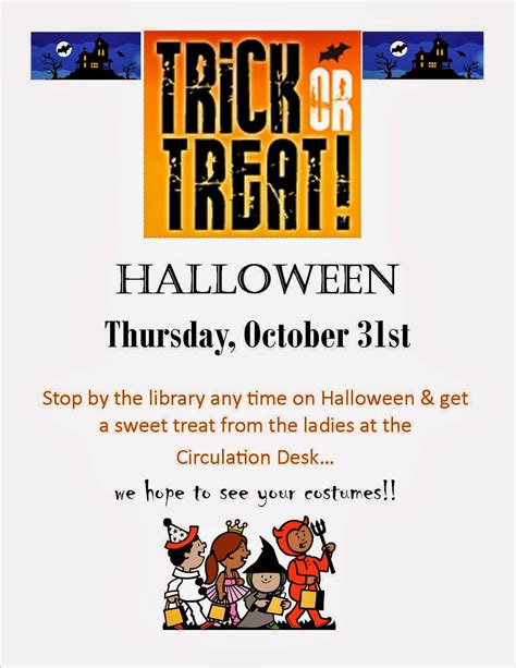 Franklin Matters Franklin Library Trick Or Treat