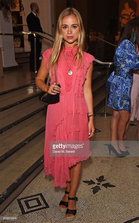 Lady Amelia Windsor Attends The Summer Party At The Vanda In Lady