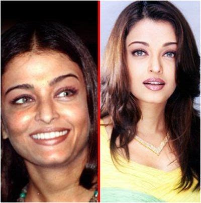 She would never pledge to donate her eyes if she lies about her light eyes. 15 photos de Aishwarya Rai sans maquillage