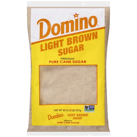 Domino Premium Pure Cane Light Brown Sugar 2 Lb Walmart Inventory