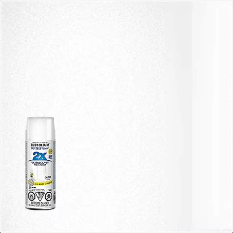 Rust Oleum Universal Spray Paint And Primer In One In Gloss Pure White