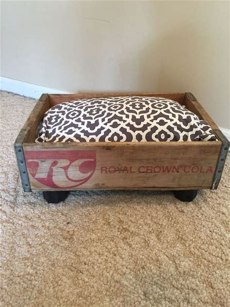 Soda Crate Pet Bed Refurbished Furniture Pet Beds Decorative Boxes