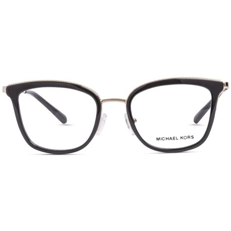 michael kors women s eyeglass mk3032 coconut grove shiny black gold optic one uae