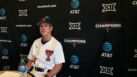 Texas Tech Coach Tim Tadlock Discusses Resolve Of His Team Following