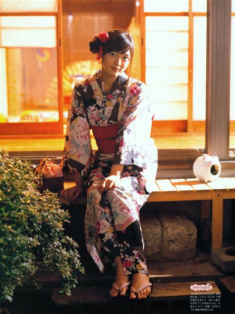 Japanese Yukata Model Haruna Kawaguchi Cute Kimonos Kimono Fashion Japanese Fashion