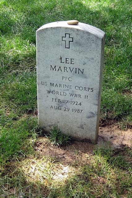 Virginia Arlington National Cemetery Lee Marvin Gravesite Flickr