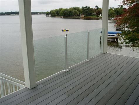Deck With Glass Railing